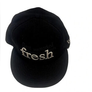 Vintage New Era 59 fifty “Fresh” streetwear casual athletic fitted cap 7-1/8